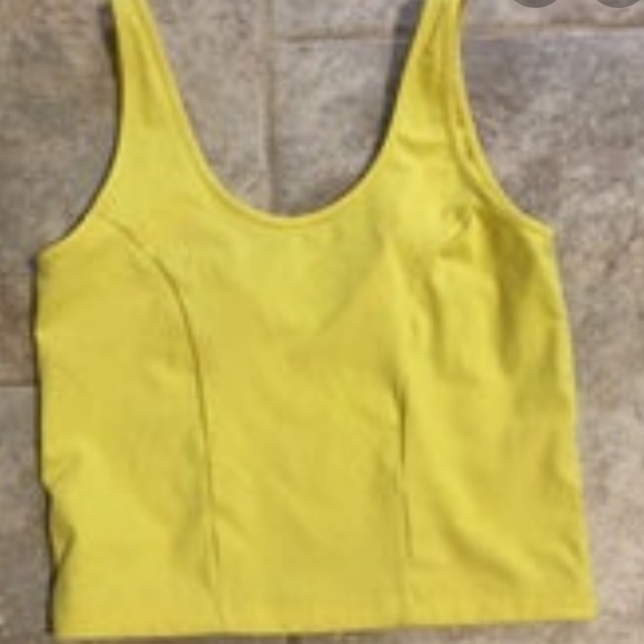 BuffBunny Yellow Bae Crop Top - Picture 3 of 3